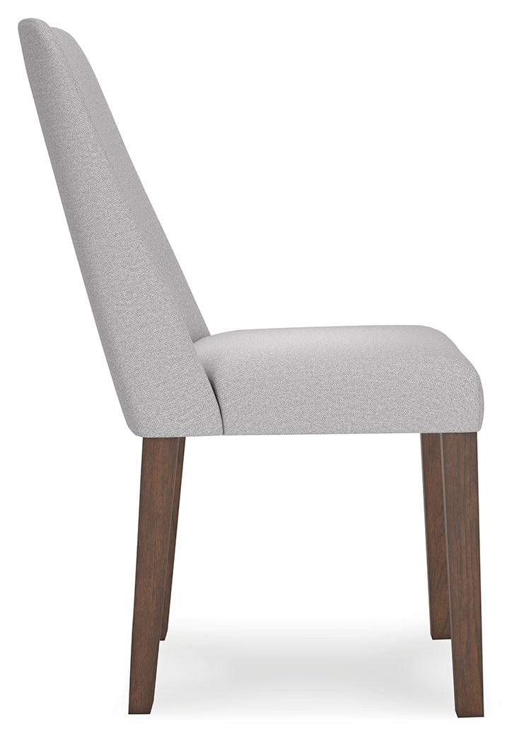 Lyncott Dining Table and 4 Chairs in Gray/Brown - Image 3