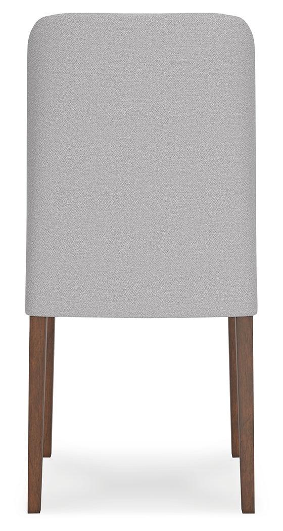 Lyncott Dining Table and 4 Chairs in Gray/Brown - Image 5