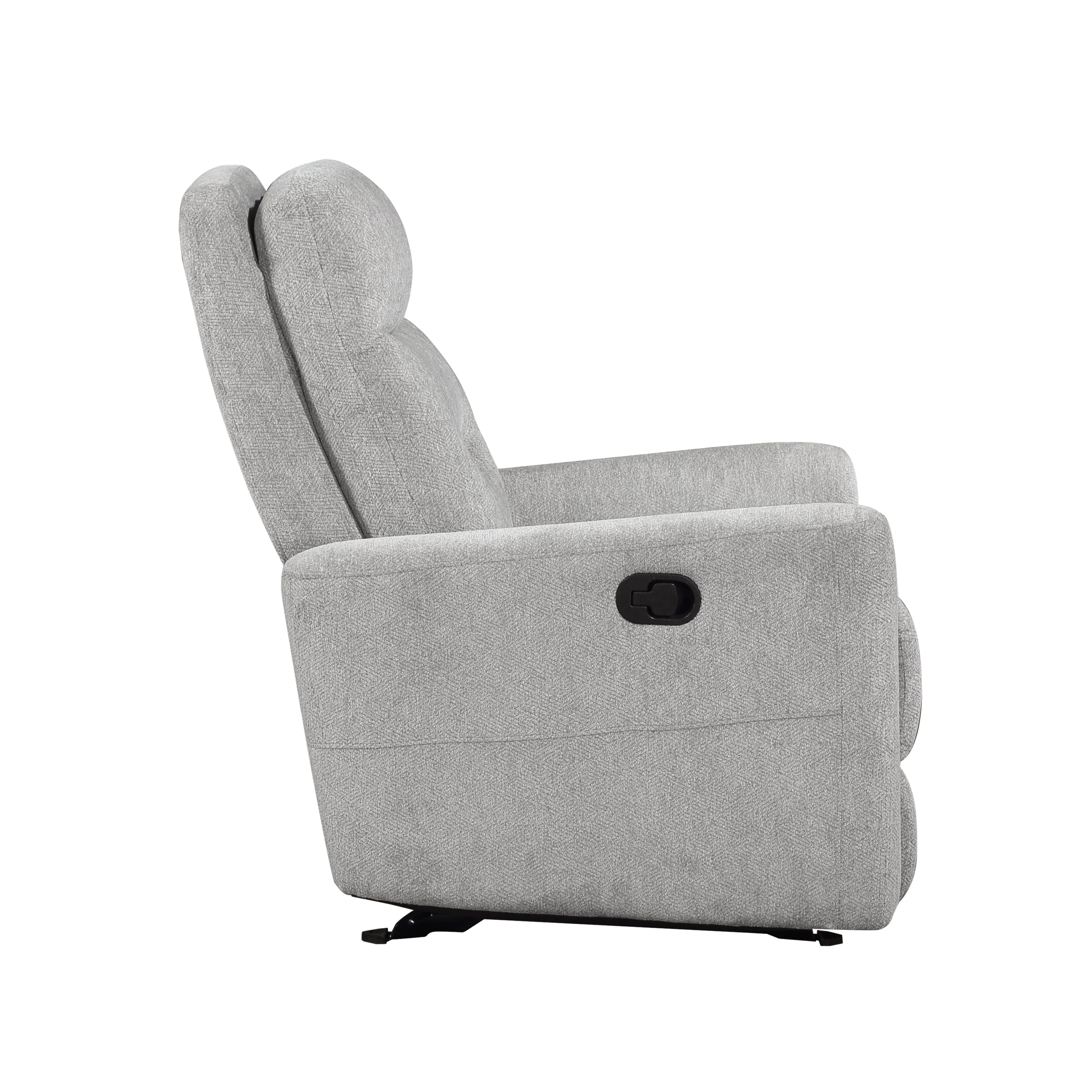 Lyndon Gray Double Reclining Living Room Set - Image 13