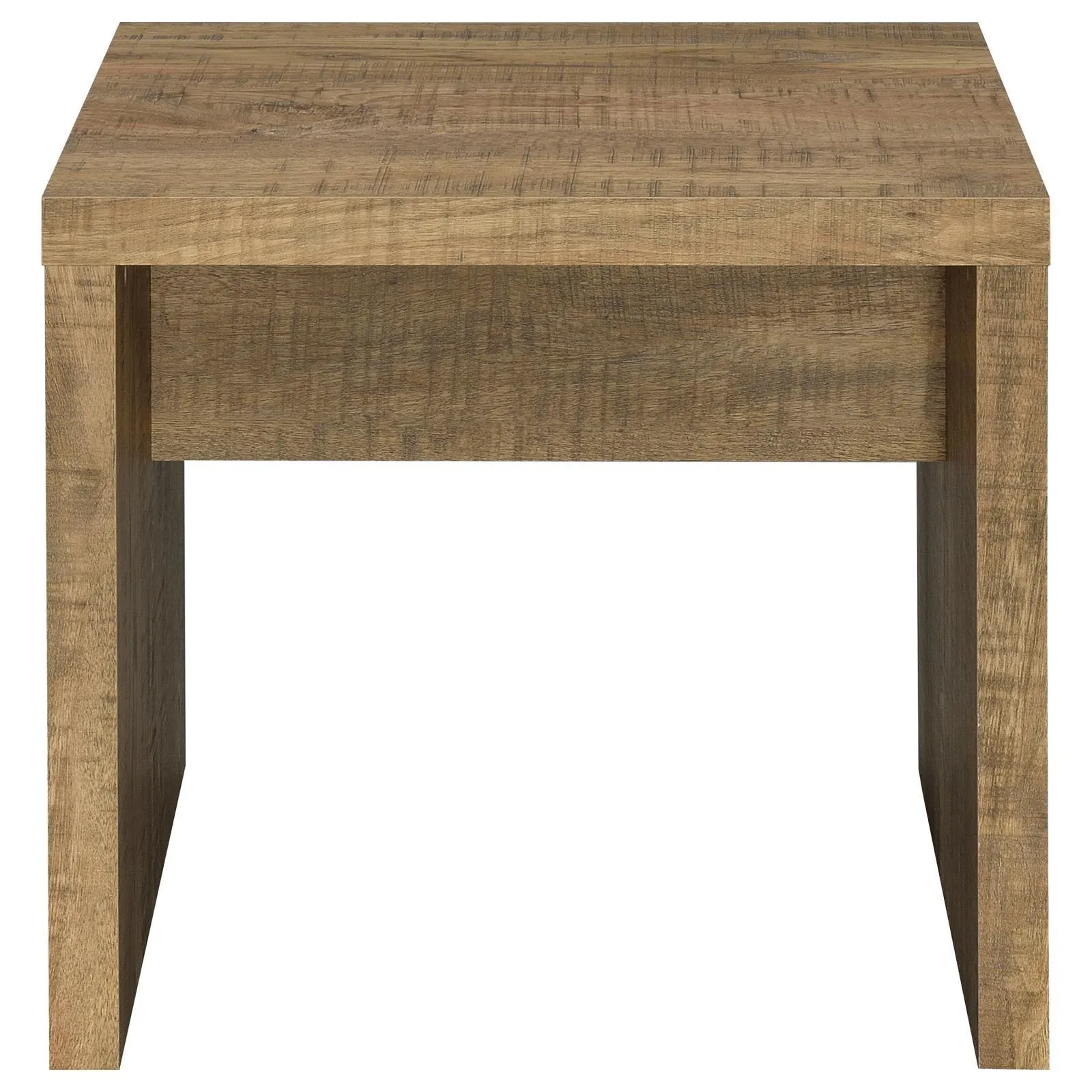 Lynette Mango Square Engineered Wood End Table - Image 2