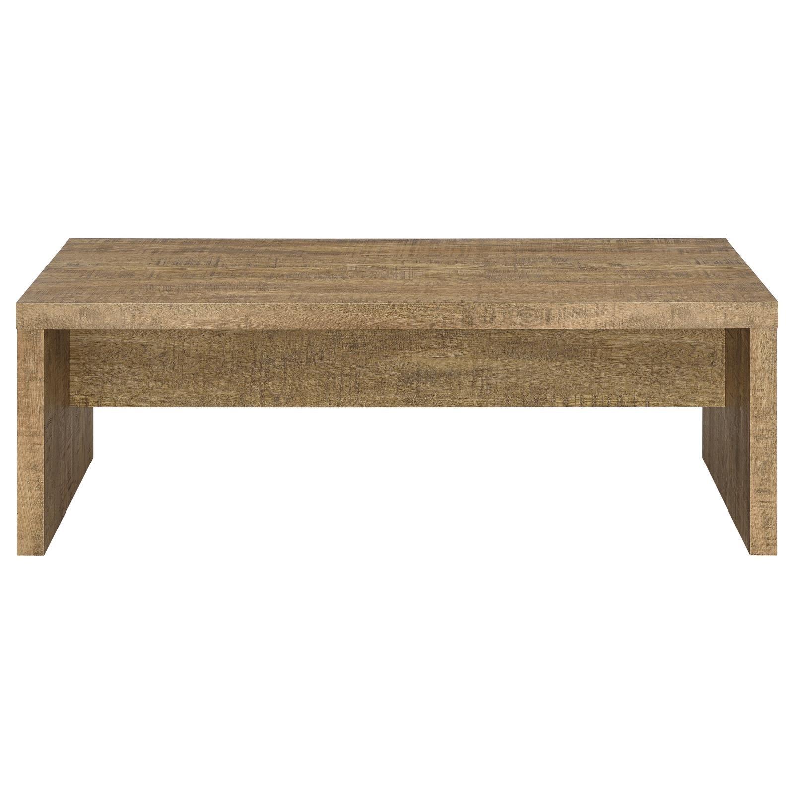Lynette Rectangular Engineered Wood Coffee Table Mango - Image 2