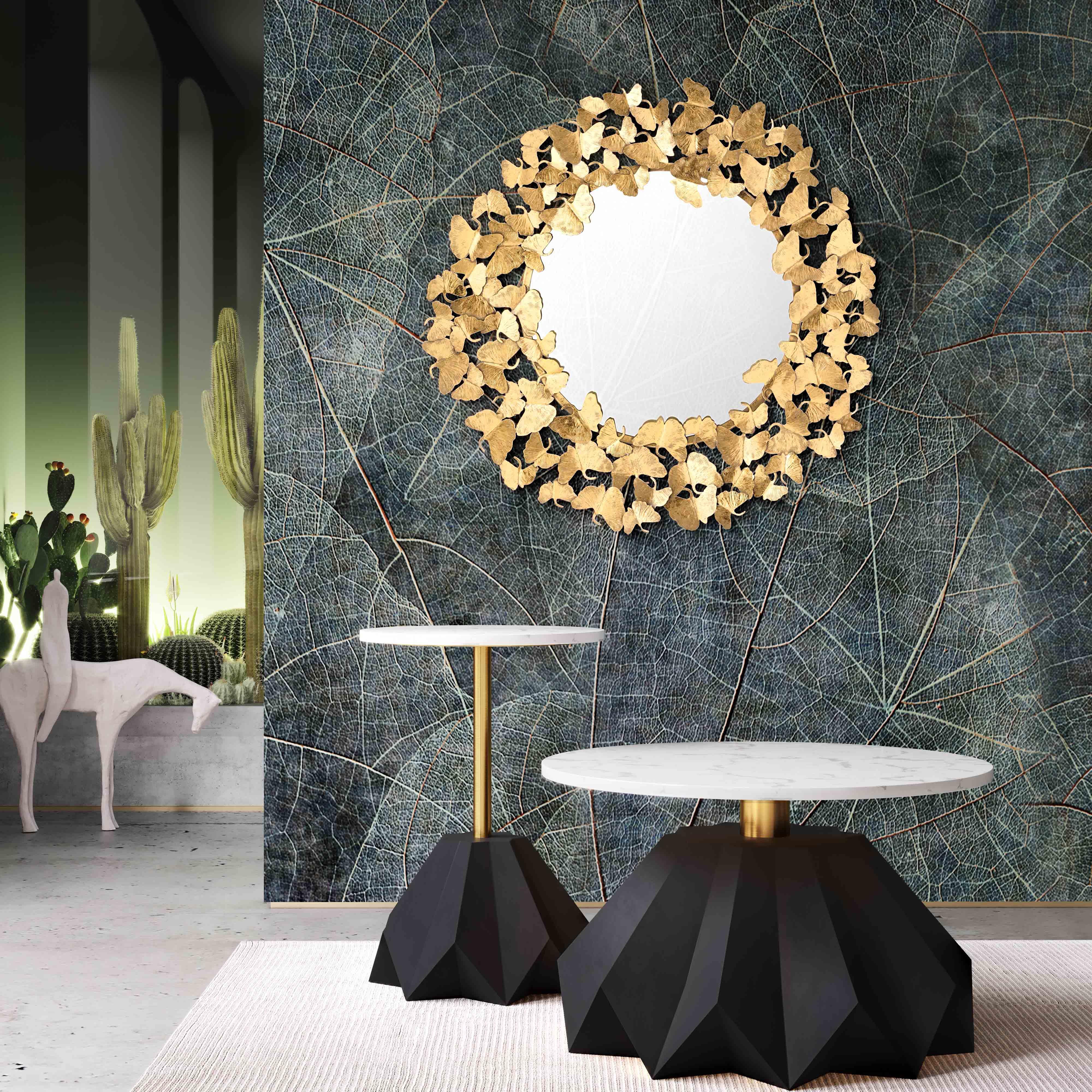 Lyrical Gold Wall Mirror - Image 7