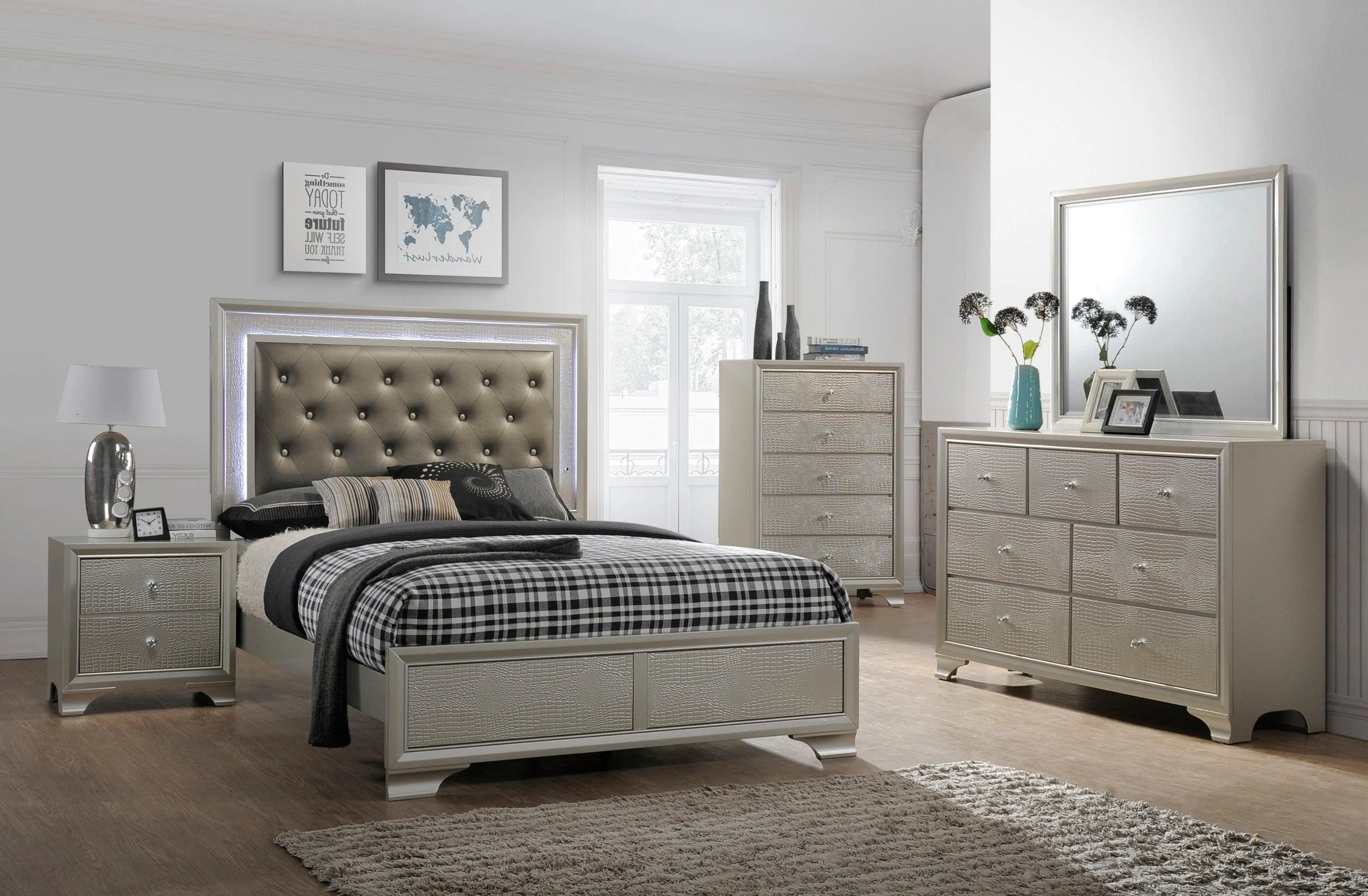 Lyssa Champagne Dresser - Image 2