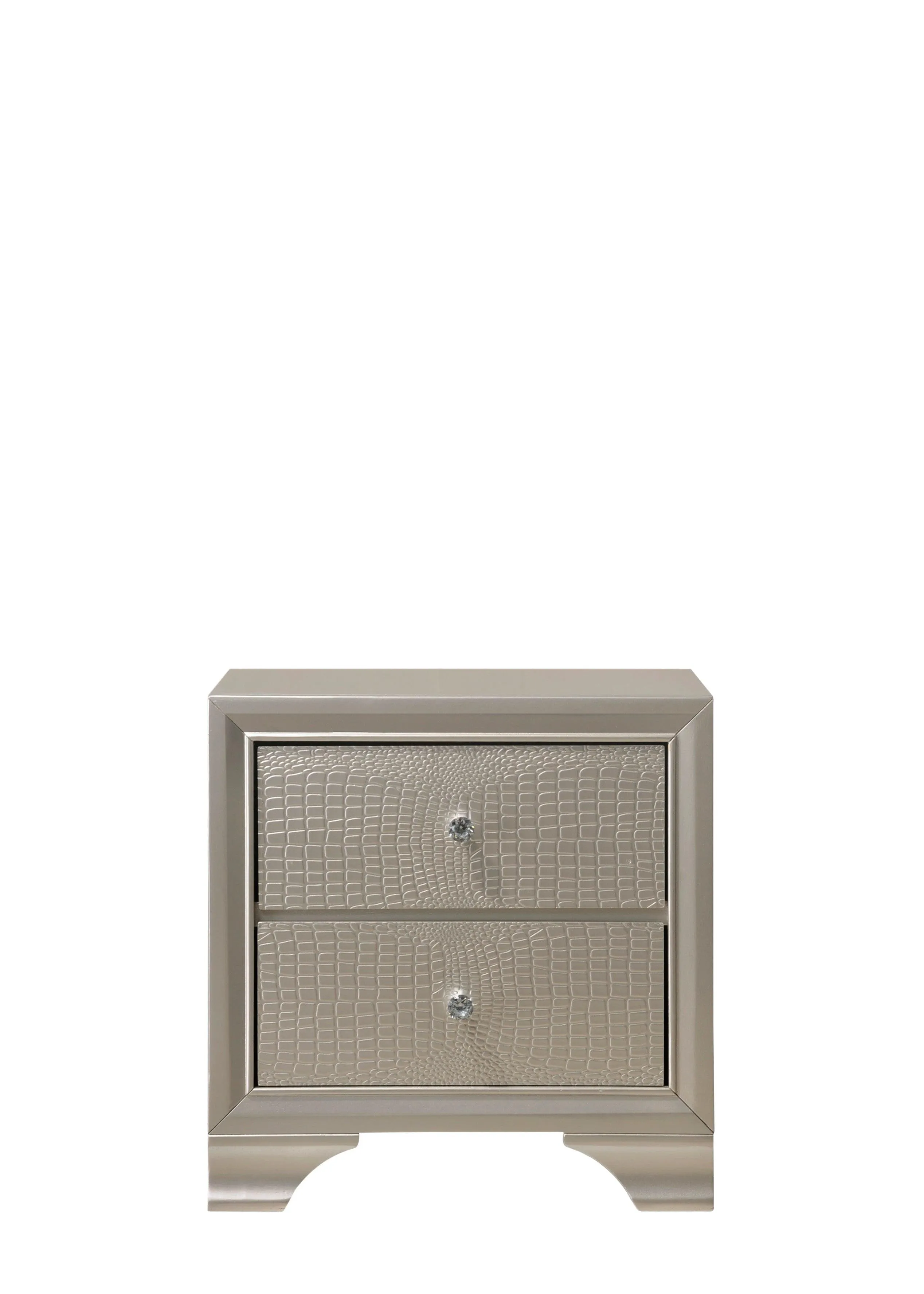 Lyssa Champagne Nightstand - Image 3