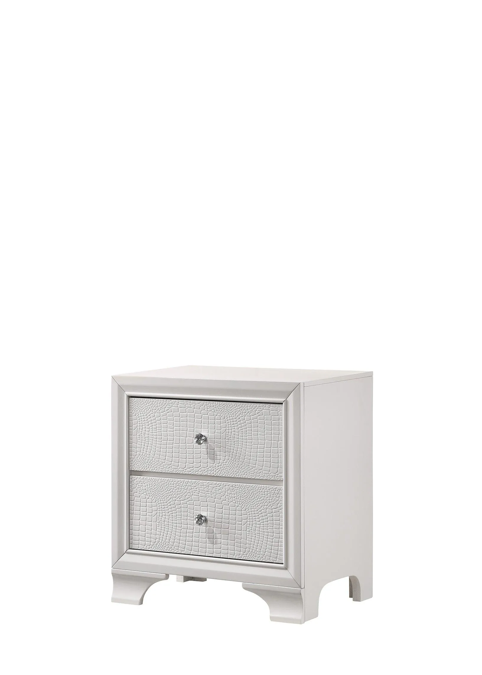 Lyssa Frost LED Upholstered Panel Bedroom Set - Image 5