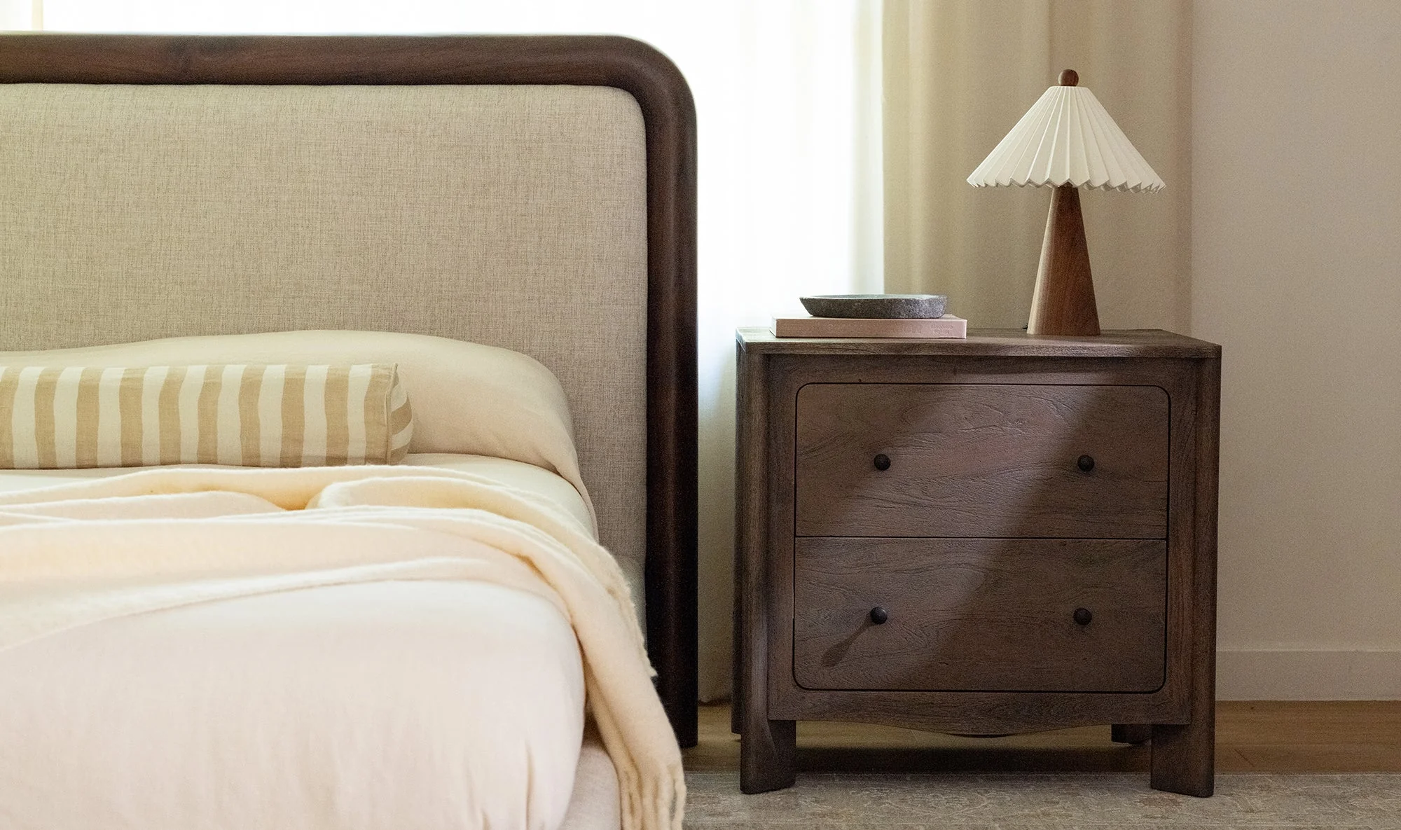 Mabel Nightstand Dark Brown - Image 6