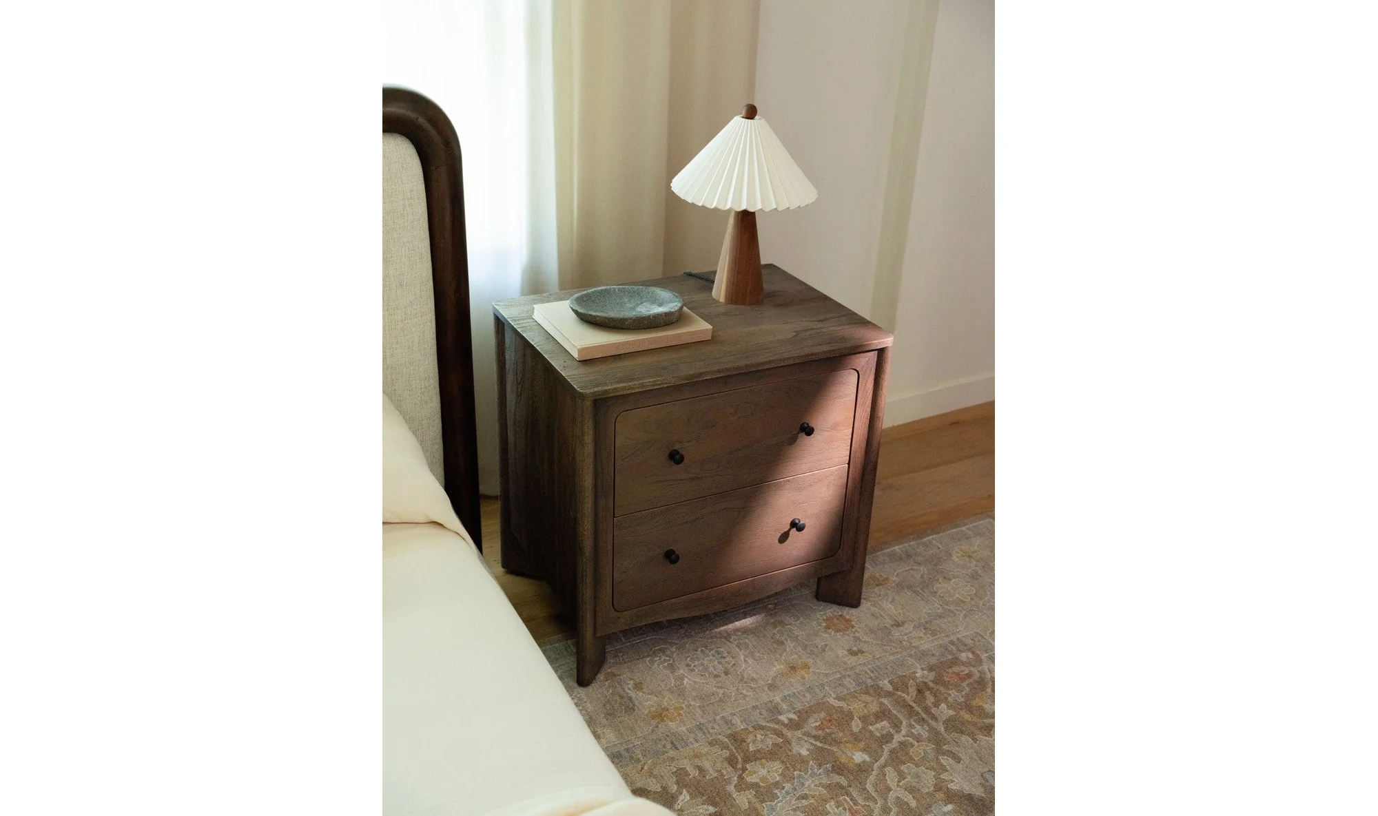 Mabel Nightstand Dark Brown - Image 7