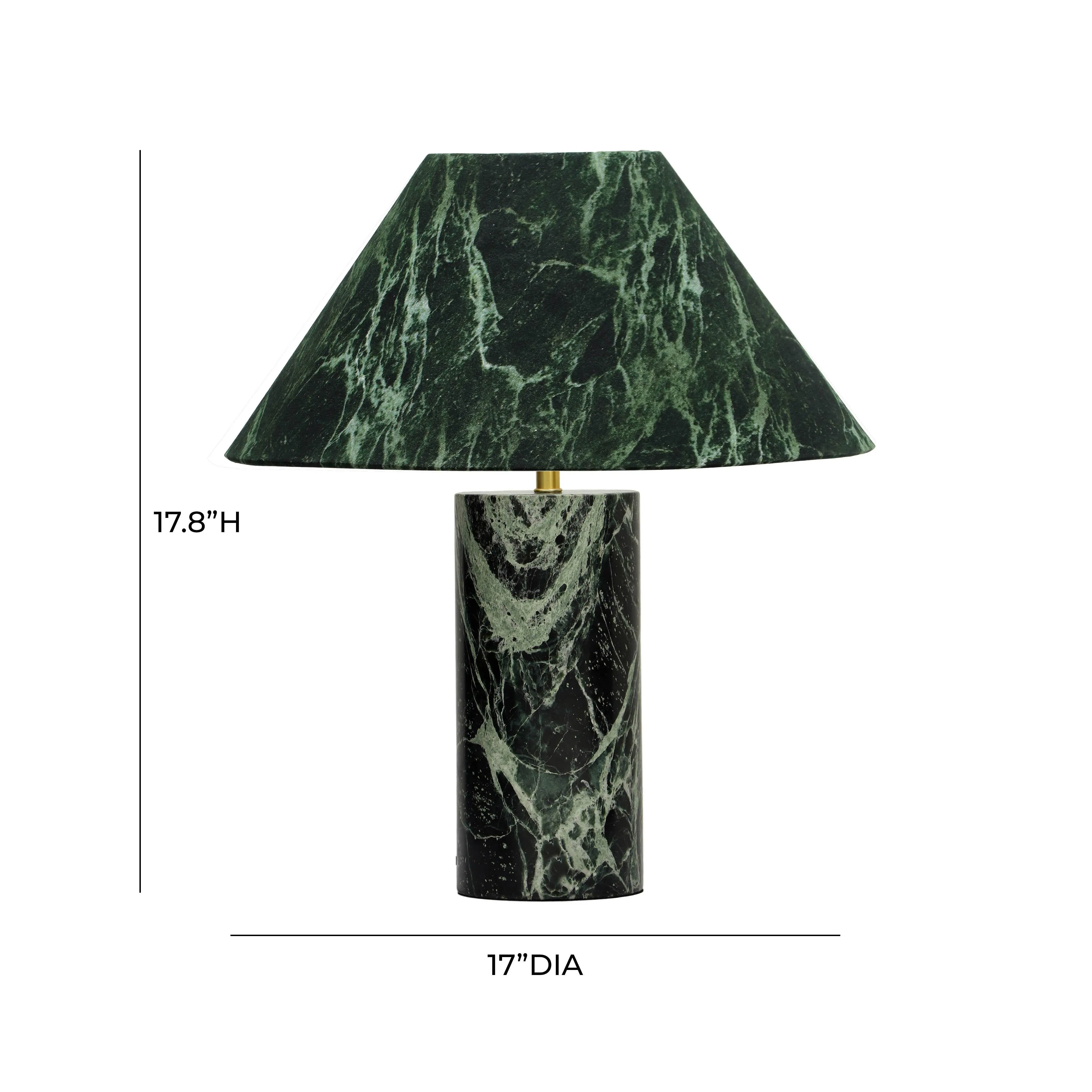 Mable Marble Print Table Lamp - Image 6