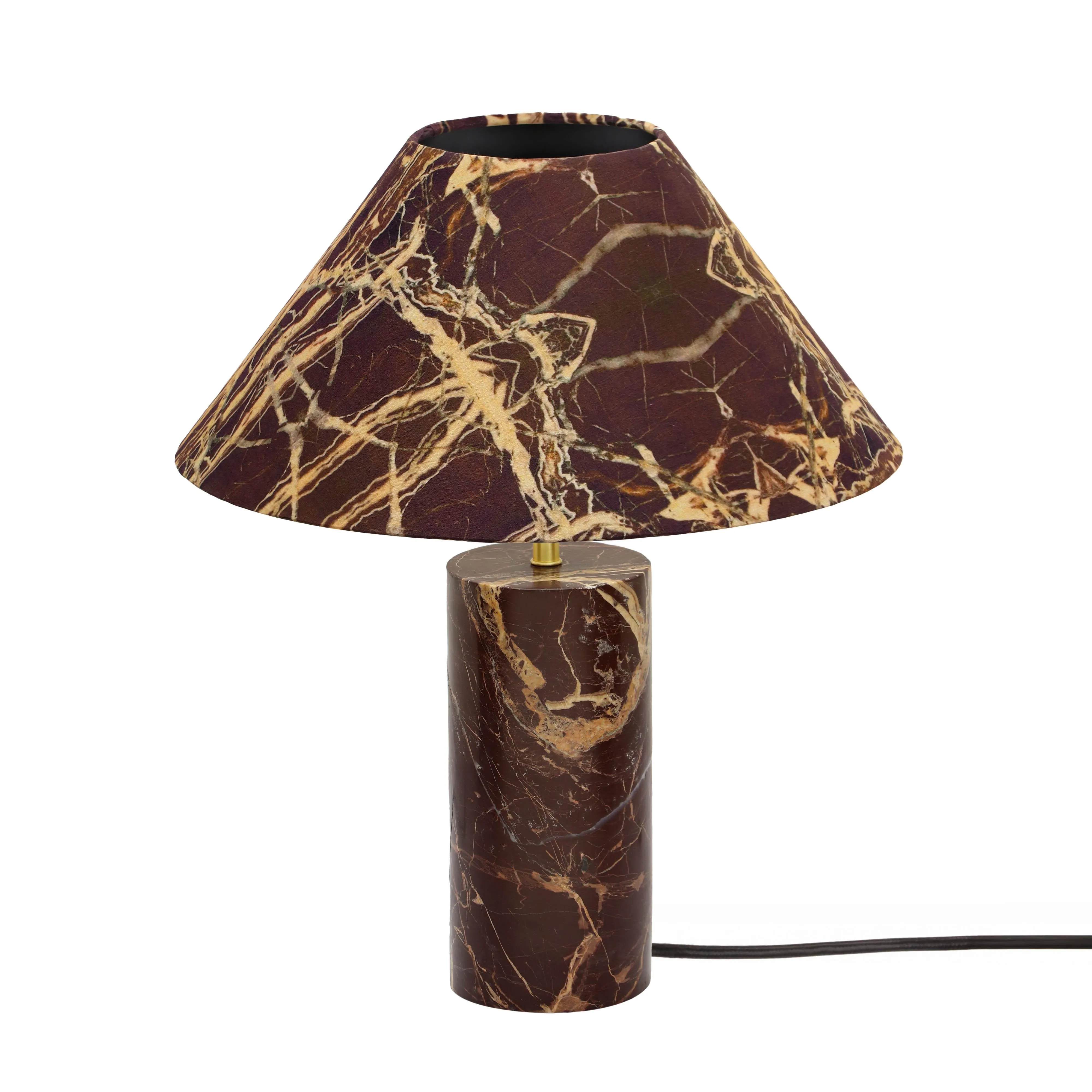 Mable Marble Print Table Lamp - Image 9