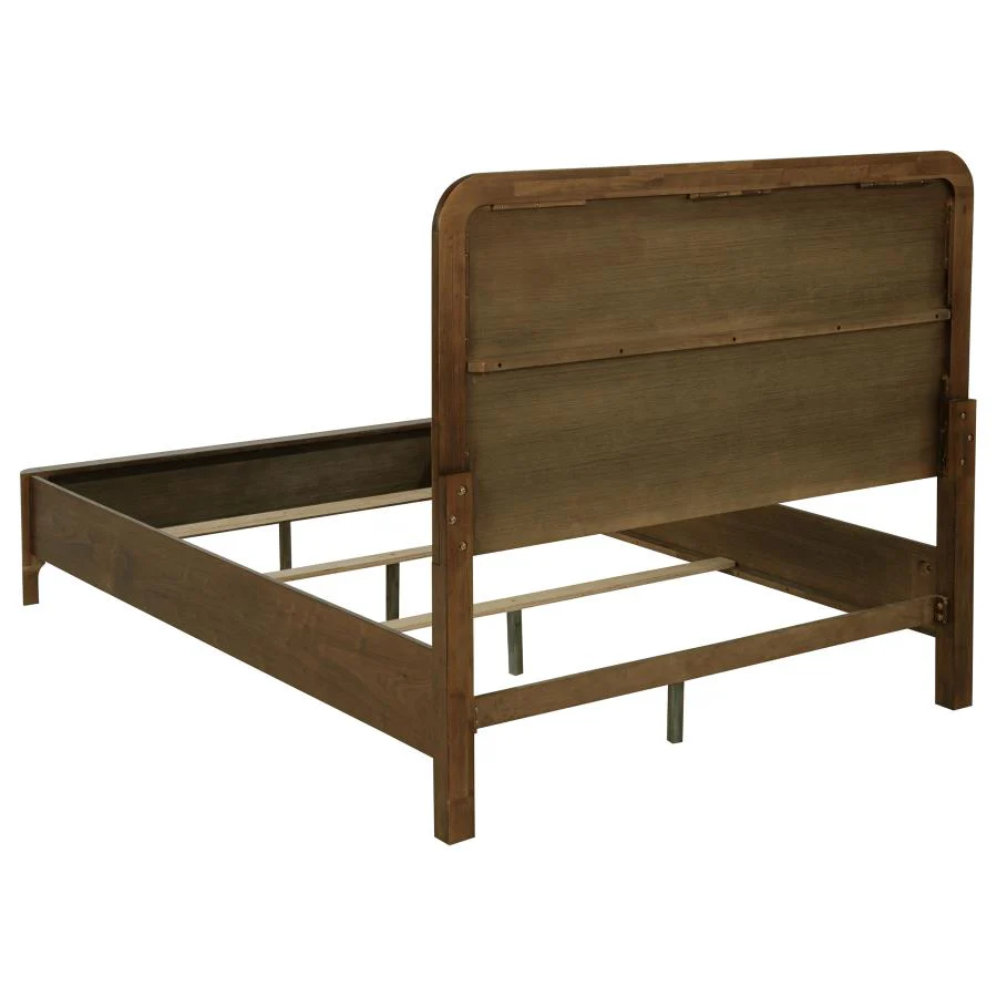 Maderia Walnut 4-piece Queen Bedroom Set - Image 4