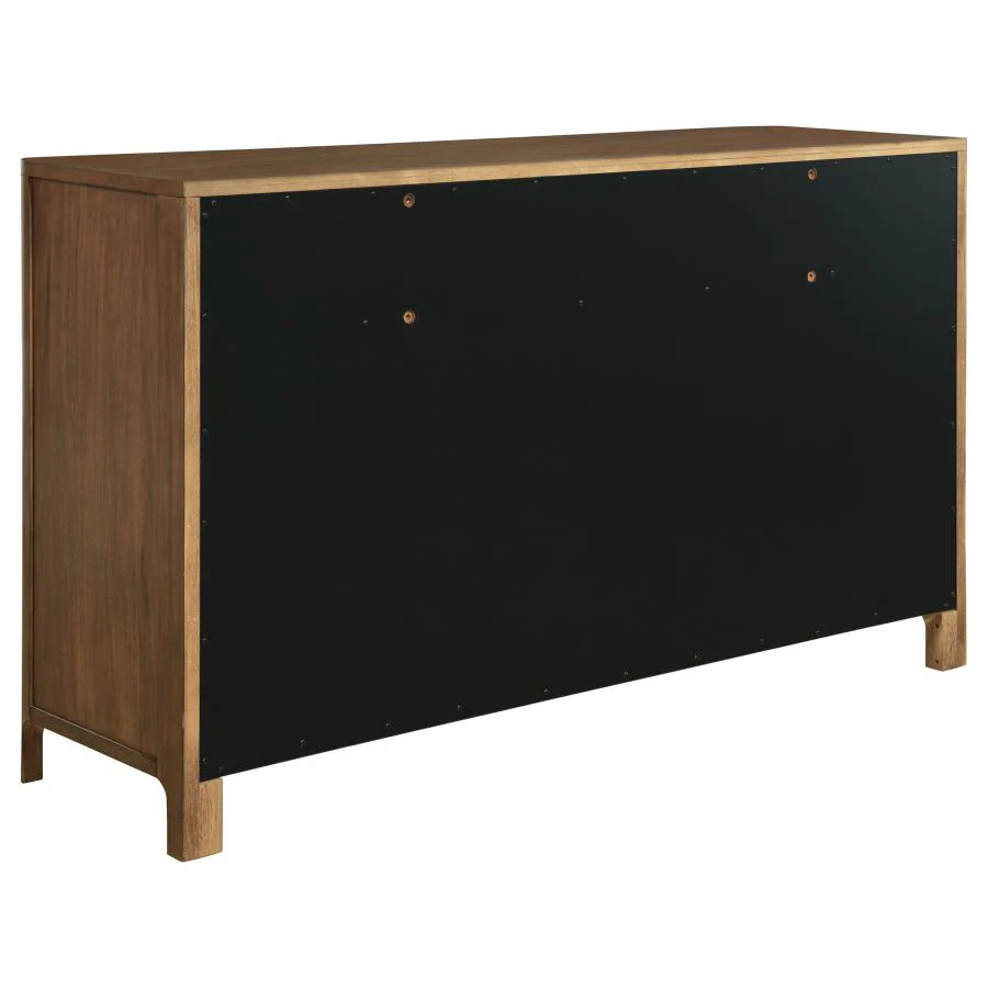 Maderia Walnut 5-piece Queen Bedroom Set - Image 8
