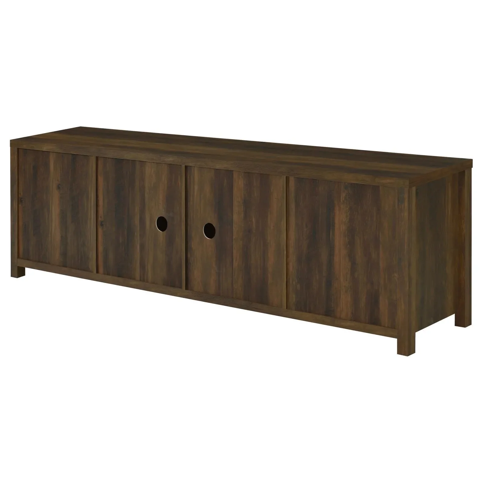 Madra Rectangular TV Console with 2 Sliding Doors - Image 10