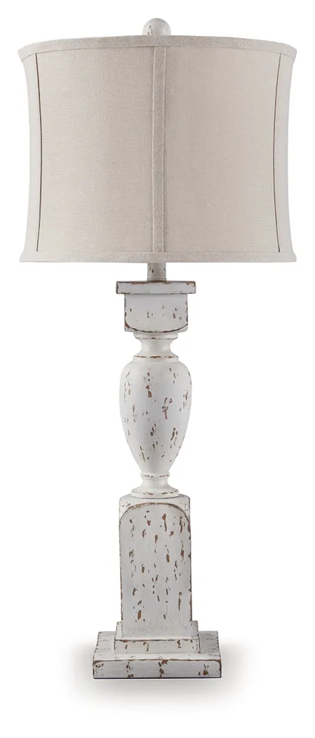 Madsbrook Antique White Table Lamp - Image 2