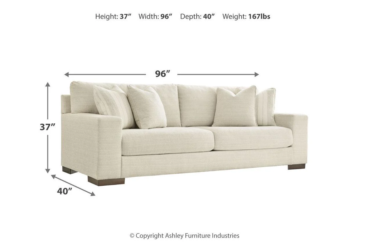 Maggie Birch Sofa, Loveseat and Ottoman - Image 14