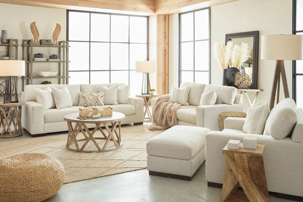 Maggie Birch Sofa, Loveseat and Ottoman - Image 17