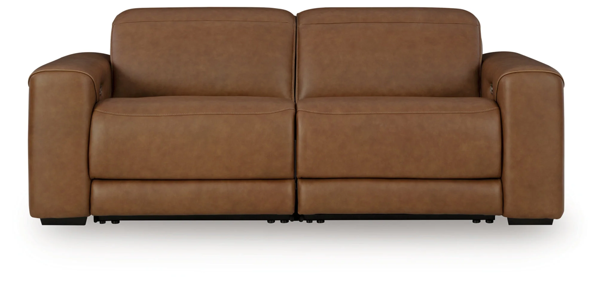 Magic Man Caramel 2-Piece Power Reclining Loveseat - Image 11