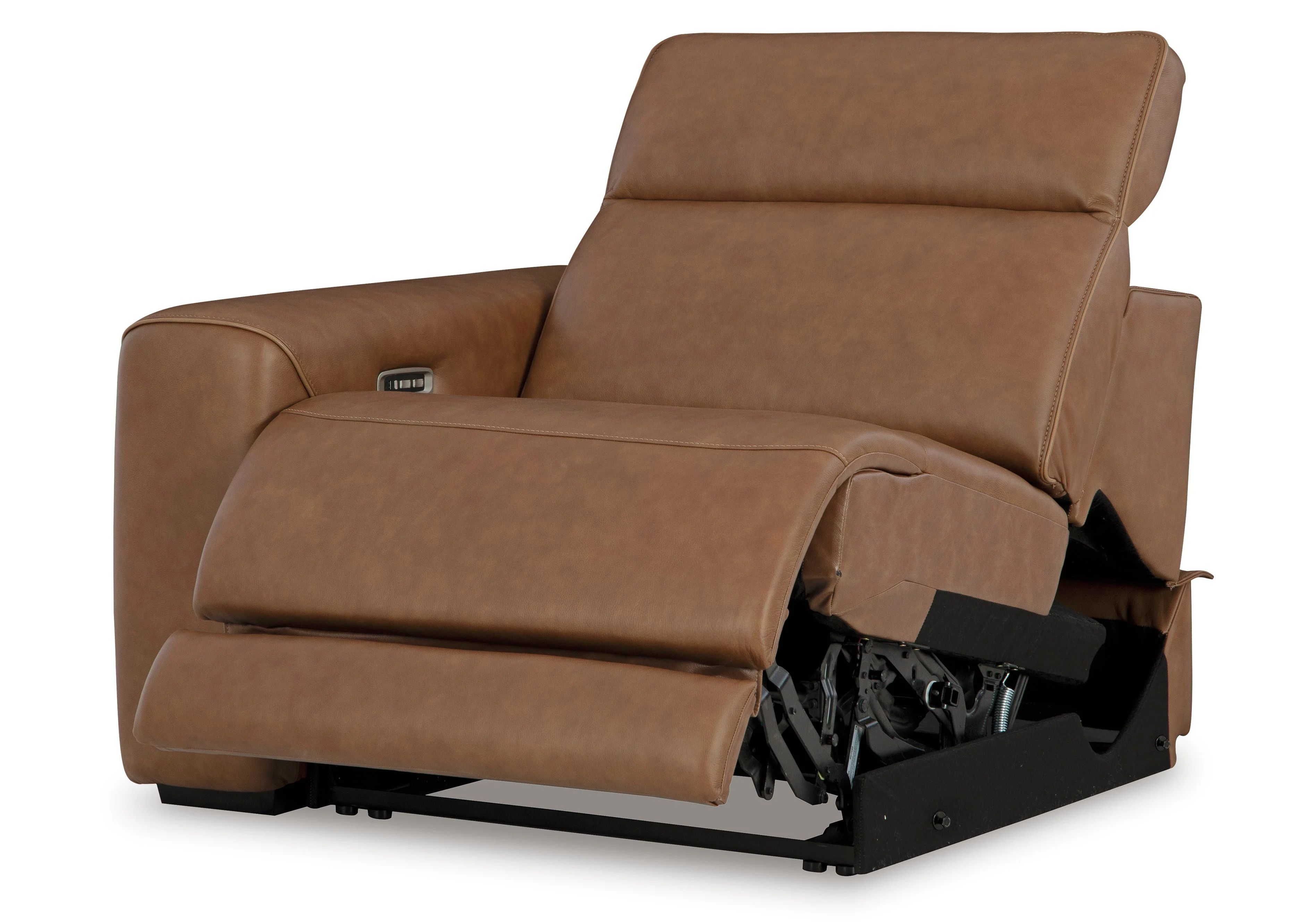 Magic Man Caramel 2-Piece Power Reclining Loveseat - Image 5
