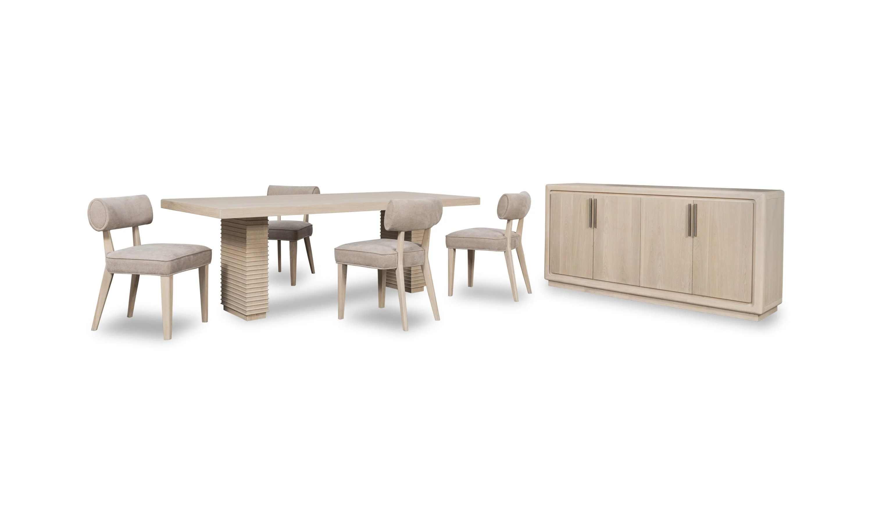 Magnolia 4 Door Wooden Sideboard in Daffodil - Image 11