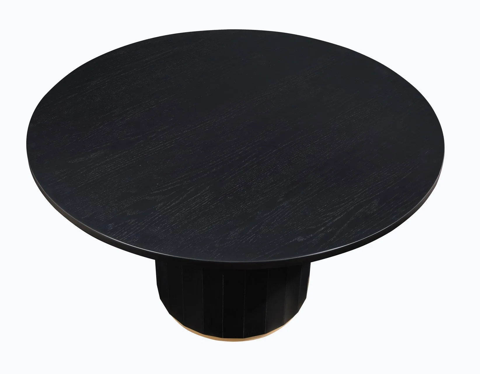 Magnolia 52-inch Round Table, Black - Image 3