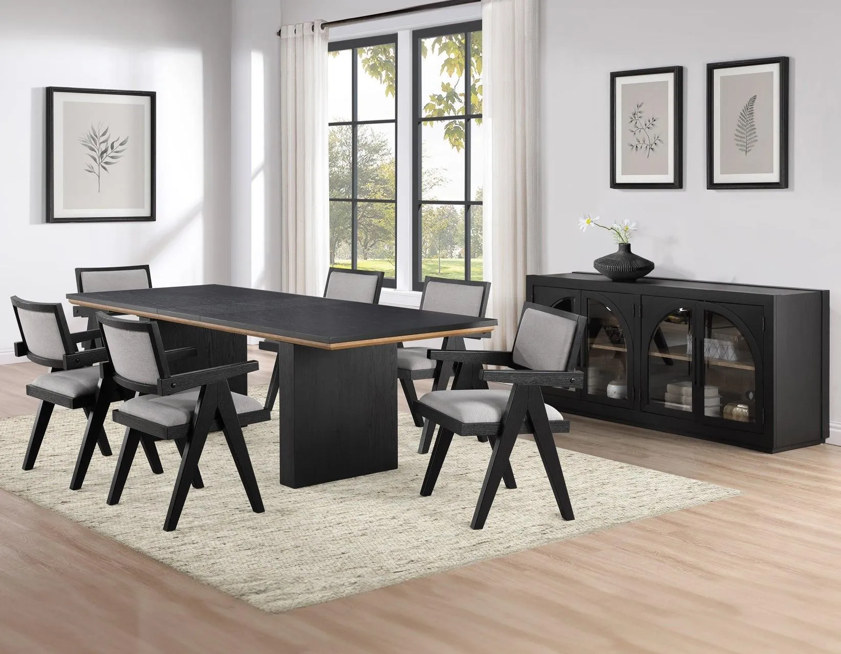 Magnolia 80-96″ Dining Table with 16″ Leaf - Image 10