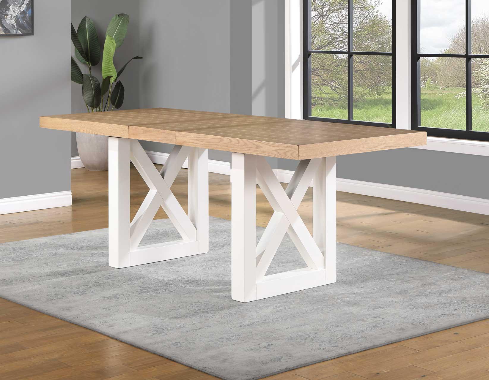 Magnolia 80-96-inch Counter Height Dining Table with 16-inch Leaf - Image 9