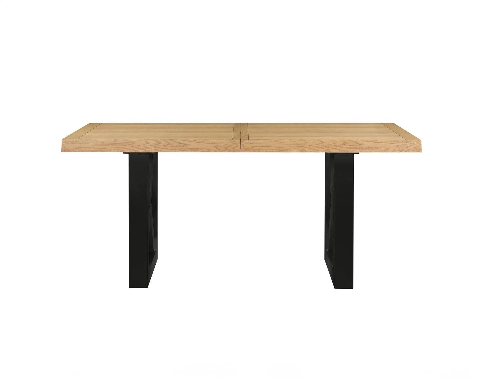 Magnolia 80-96-inch Counter Table w/18-inch Leaf, Black Base - Image 5