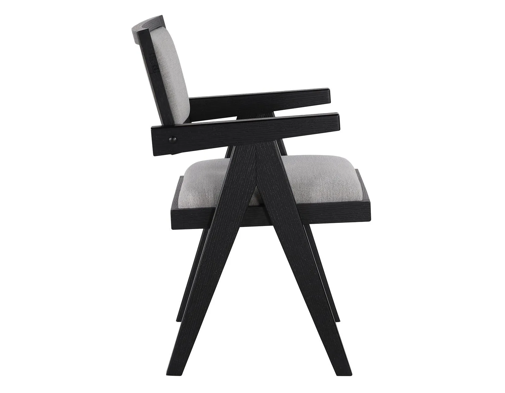Magnolia Arm Chair, Black - Image 5