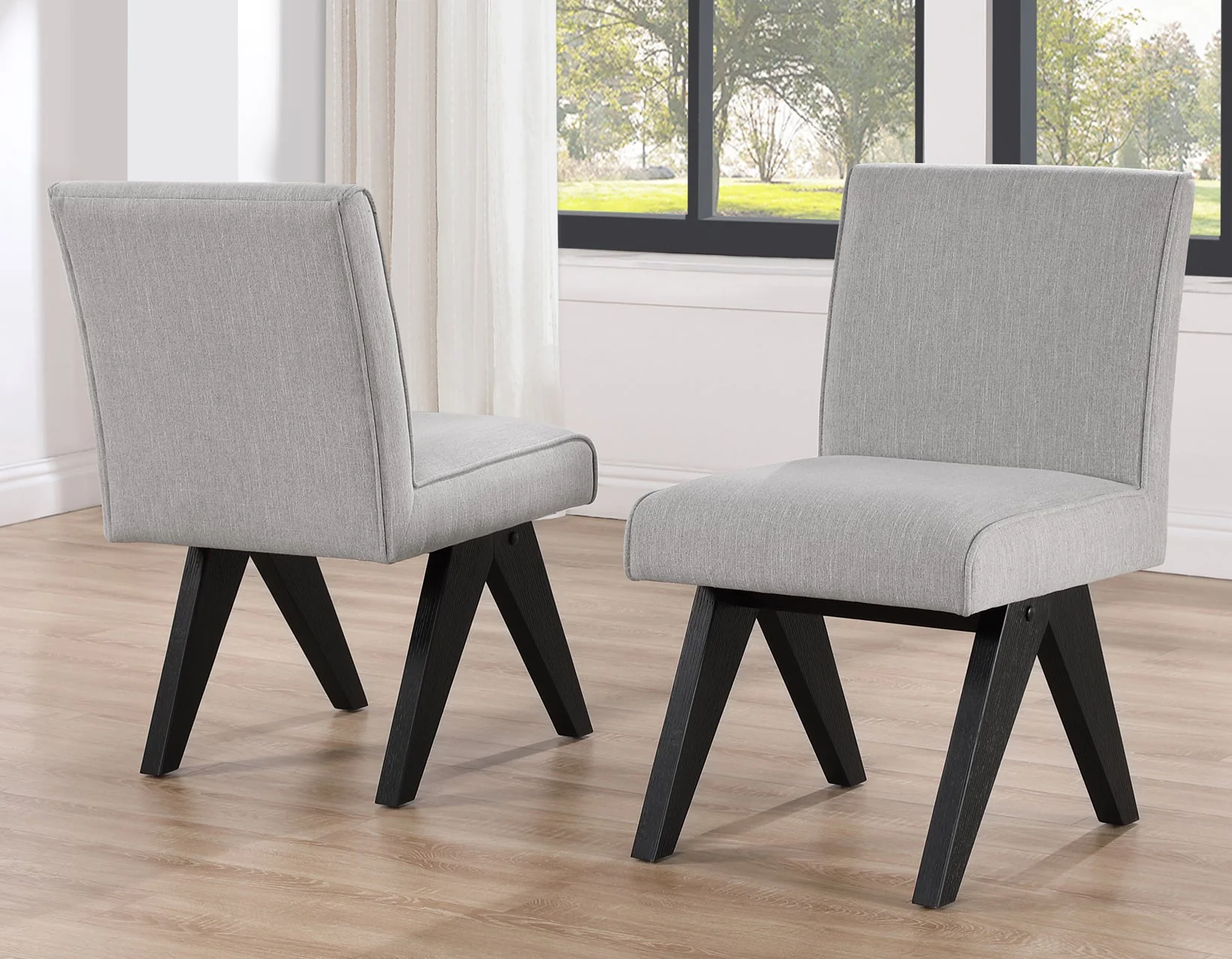 Magnolia Black/Gray Dining Room Set - Image 9