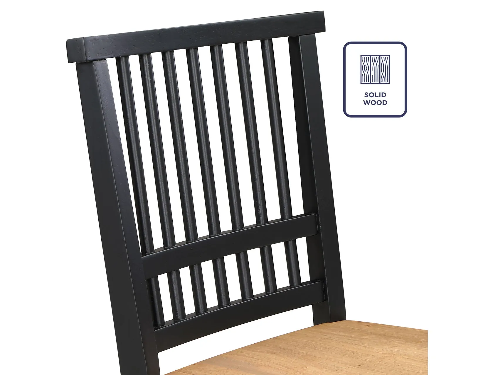 Magnolia Black/Natural Counter Height Dining Set - Image 17