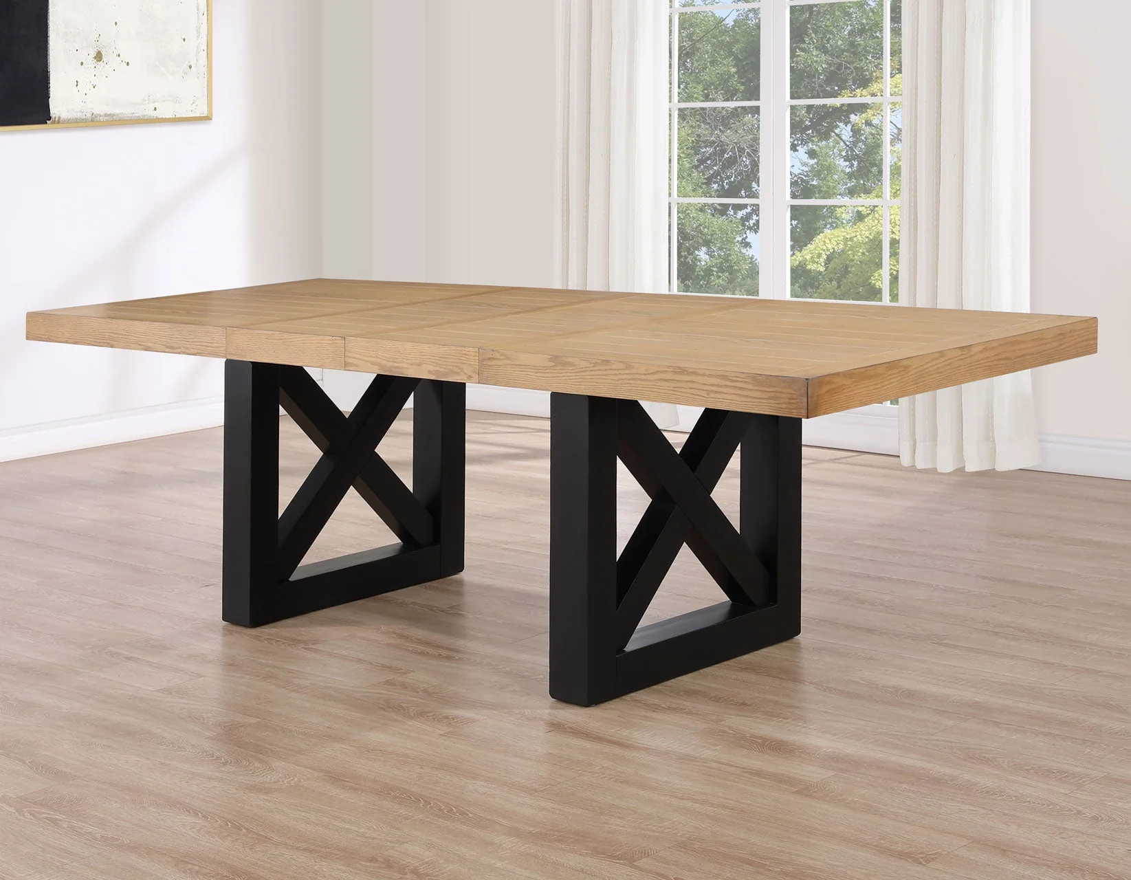 Magnolia Black/Natural Dining Room Set - Image 9