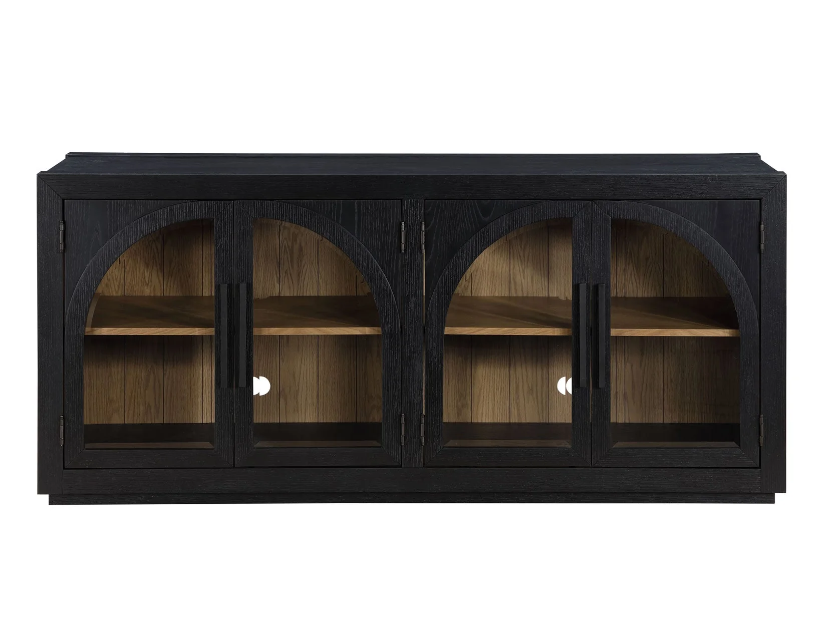 Magnolia Cathedral Doored Server, Black - Image 2