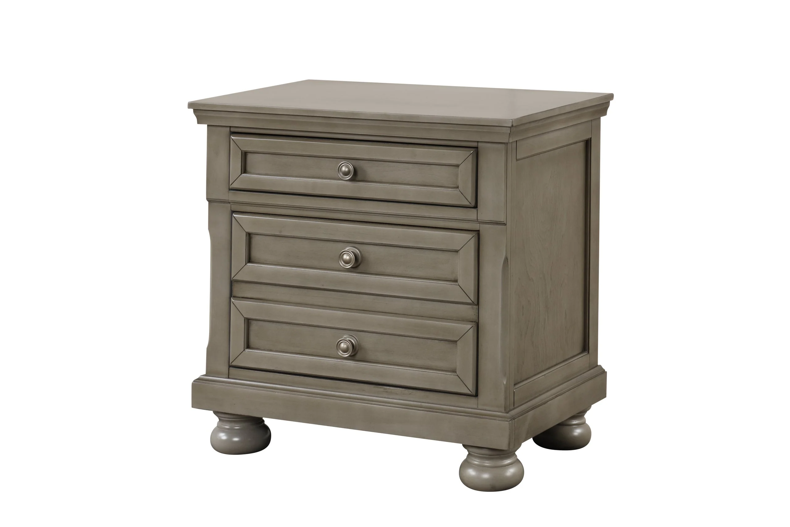 Magnolia Grey 4-piece Queen Platform Bedroom Set - Image 3