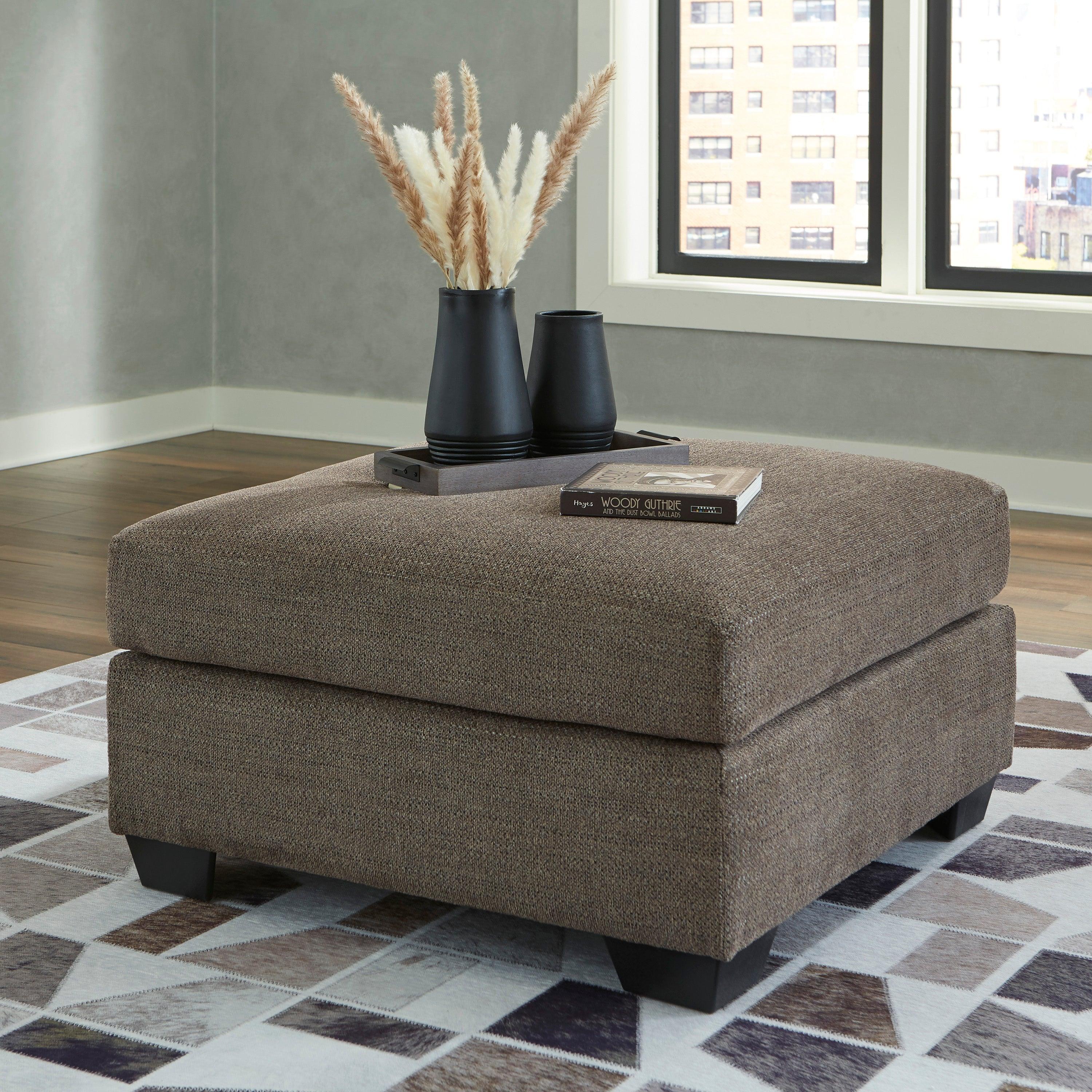 Mahoney Chocolate Living Room Set - Image 8