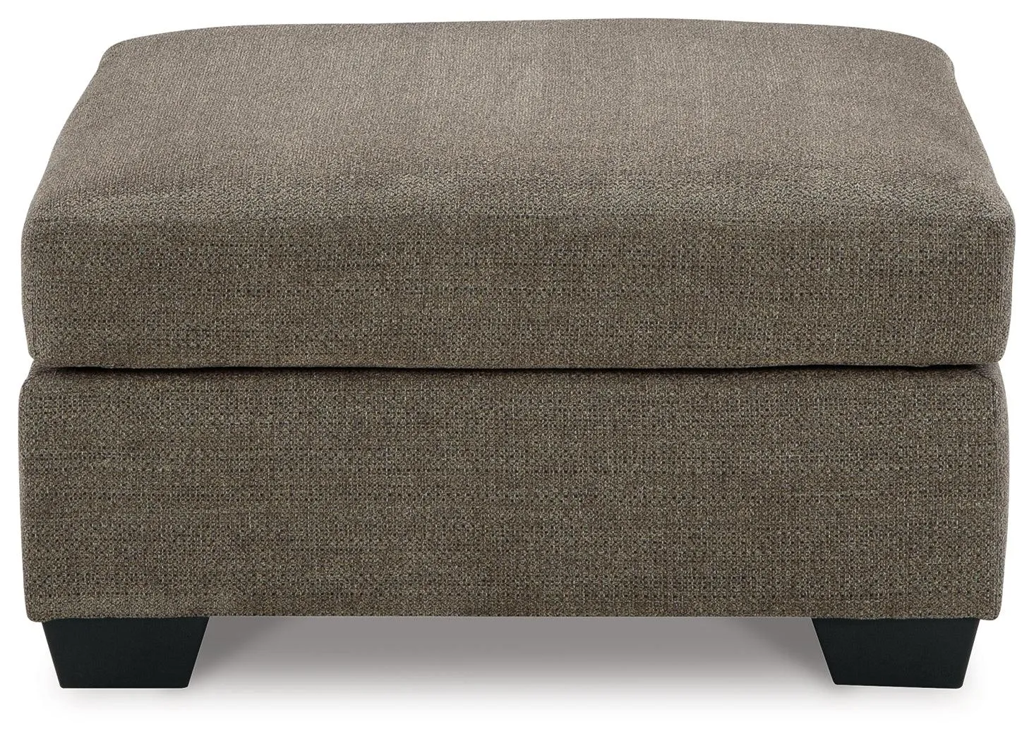 Mahoney Chocolate Oversized Accent Ottoman - Image 3