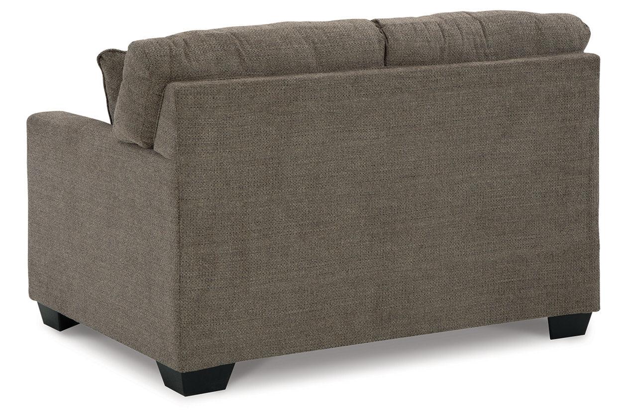 Mahoney Chocolate Sofa and Loveseat - Image 5