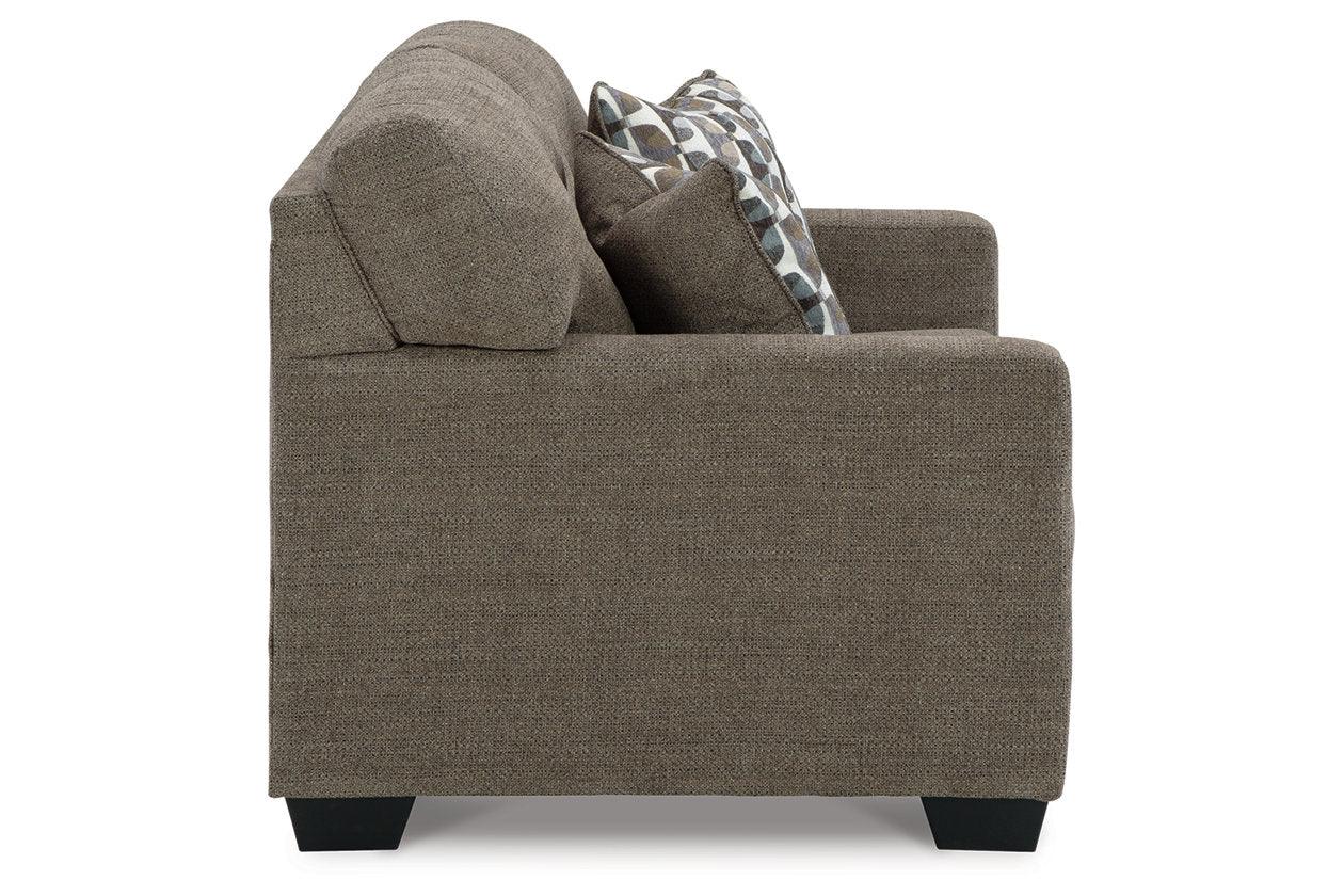 Mahoney Chocolate Sofa and Loveseat - Image 6