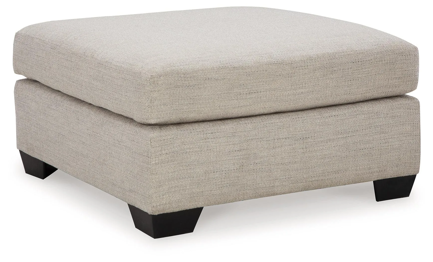Mahoney Pebble Oversized Accent Ottoman - Image 2