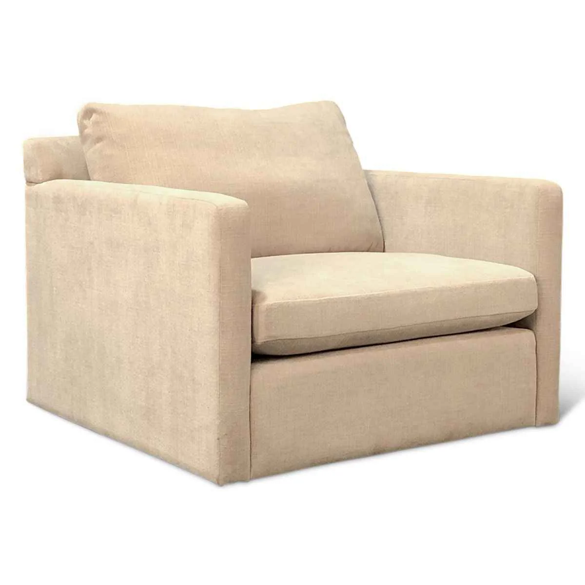 Maison Gianna Accent Chair in Oat Chenille Fabric - Image 2