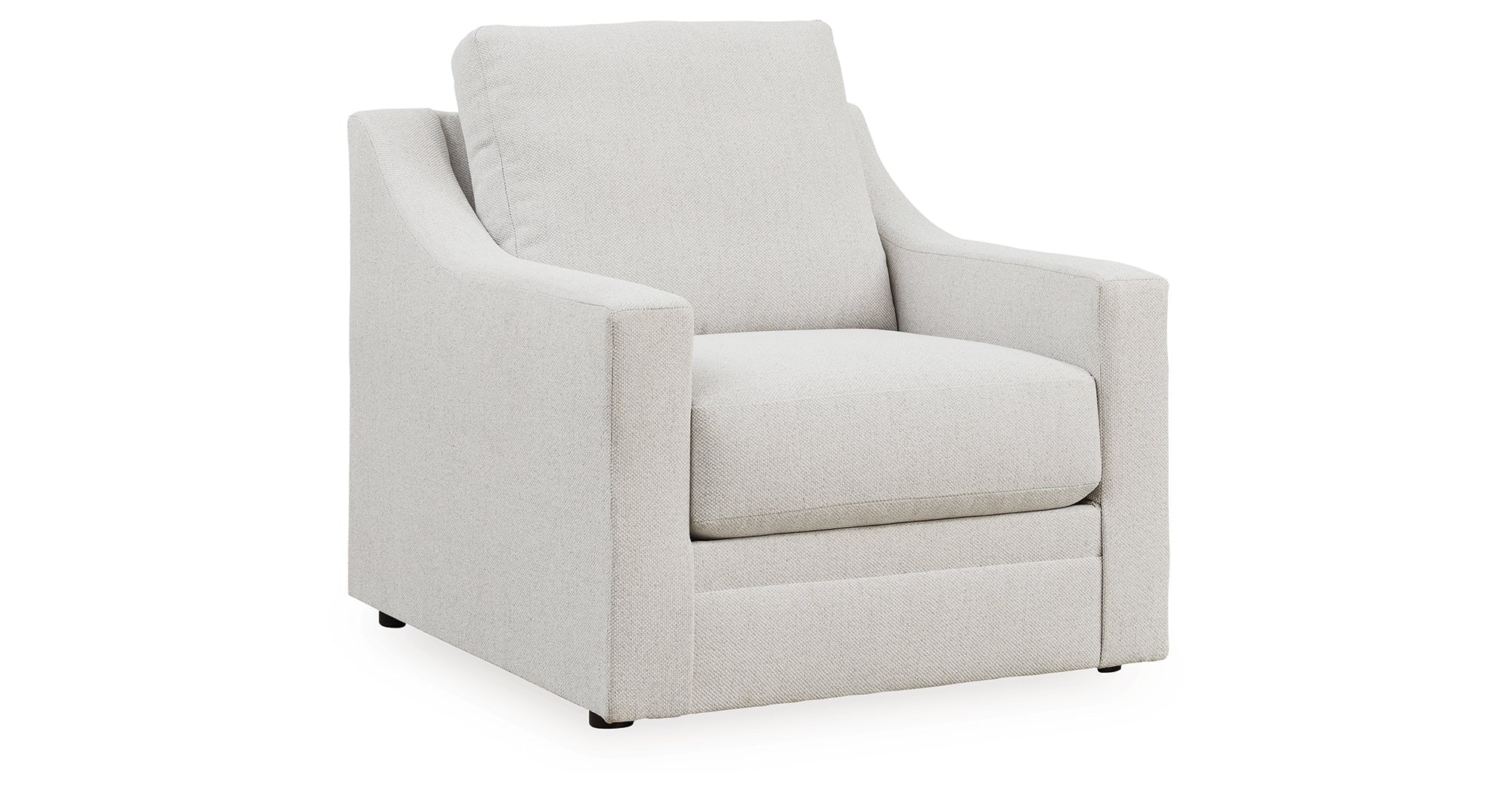Maitelynn Chalk Chair and Ottoman - Image 22