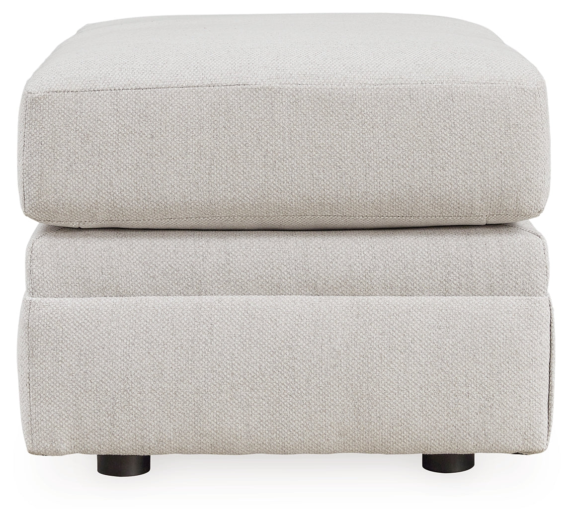 Maitelynn Chalk Chair and Ottoman - Image 5