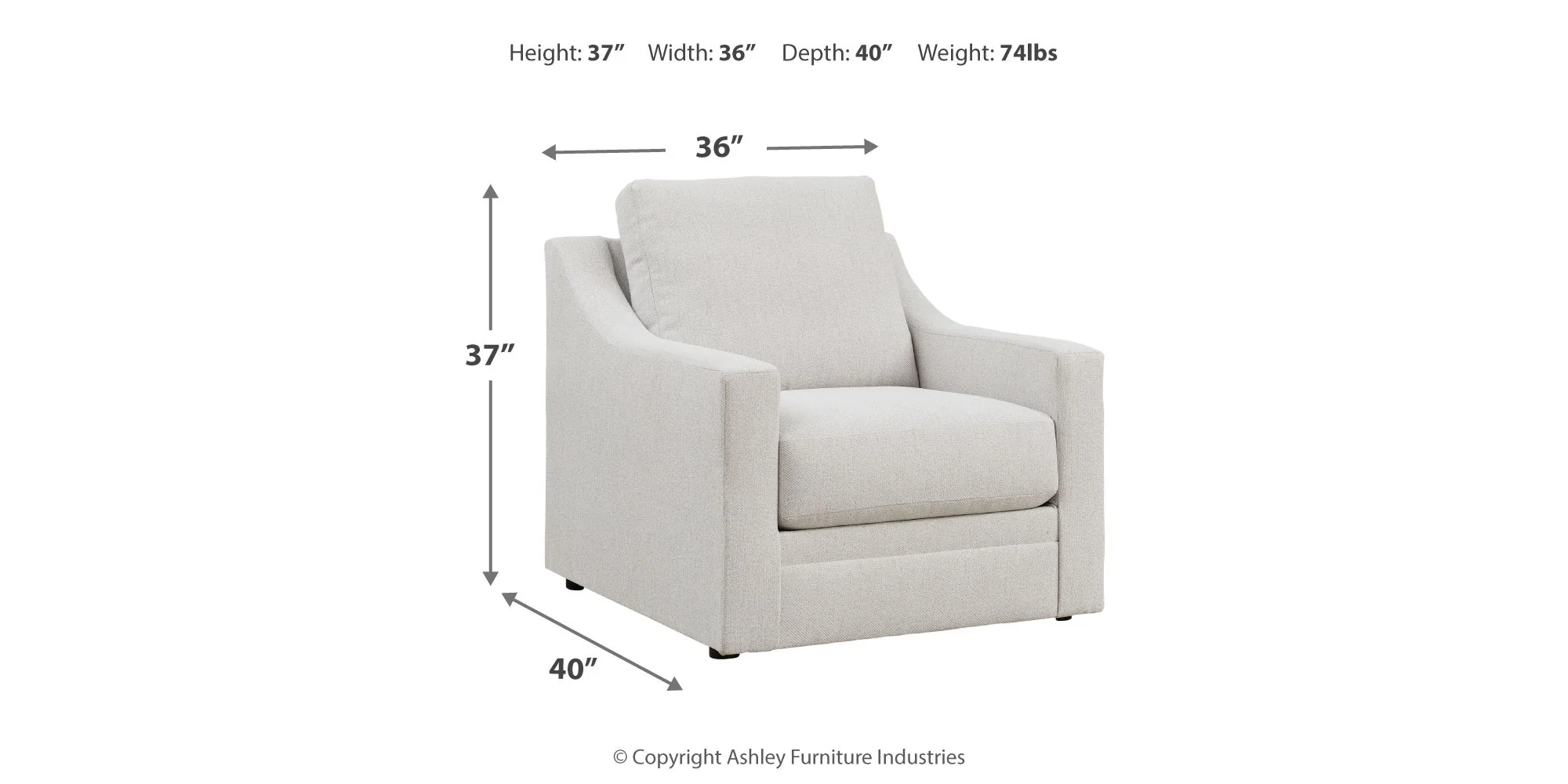 Maitelynn Chalk Sofa, Loveseat, Chair and Ottoman - Image 43