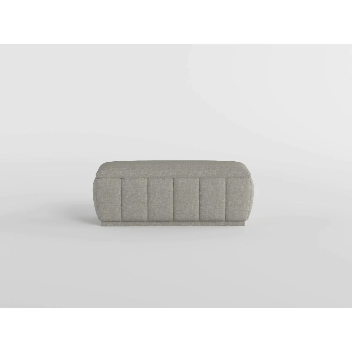 Maize Gray Storage Bench - Image 8