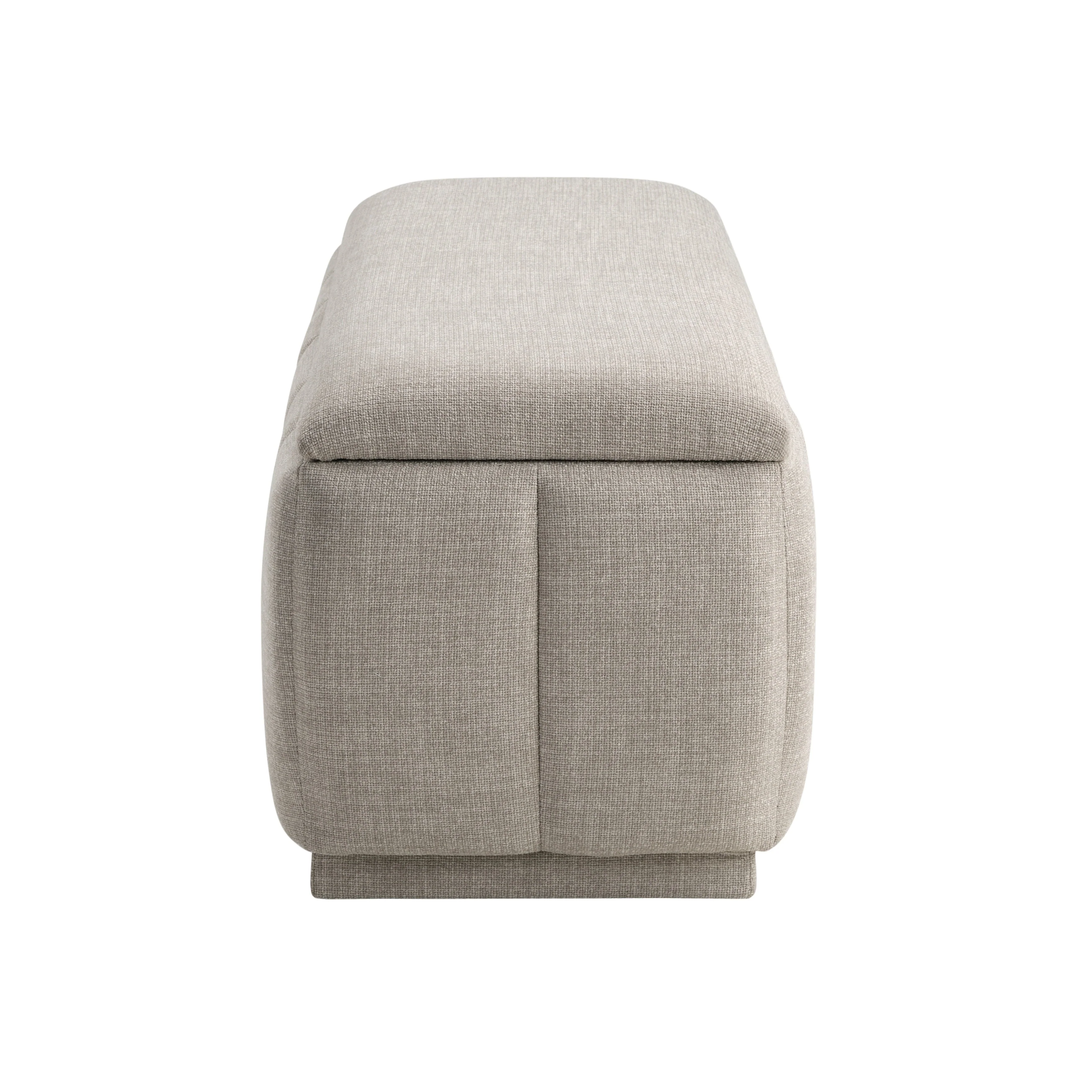 Maize Taupe Storage Bench - Image 3
