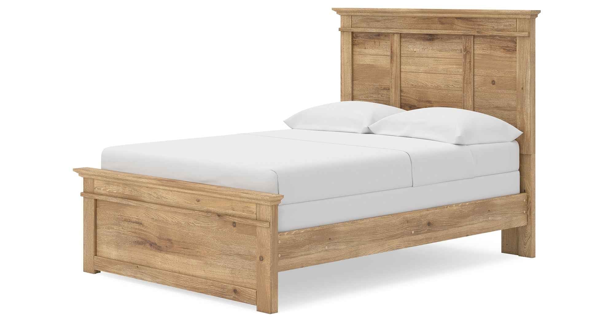 Makidern Tan Full Panel Bed - Image 5