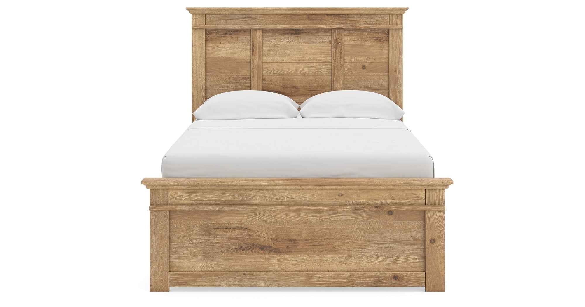 Makidern Tan Full Panel Bed - Image 6