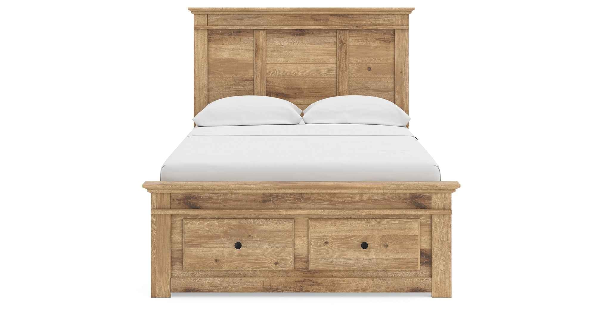 Makidern Tan Full Panel Storage Bed - Image 5