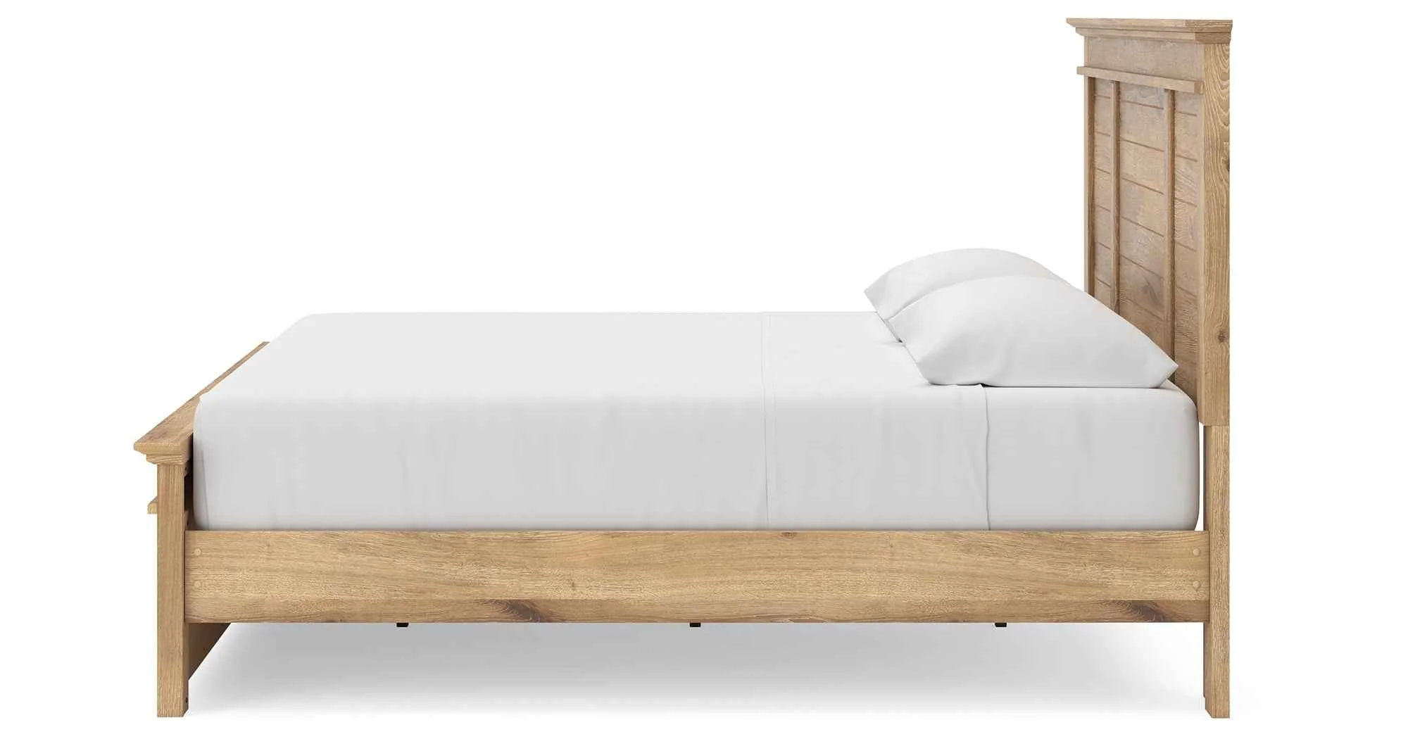 Makidern Tan King Panel Storage Bed - Image 8