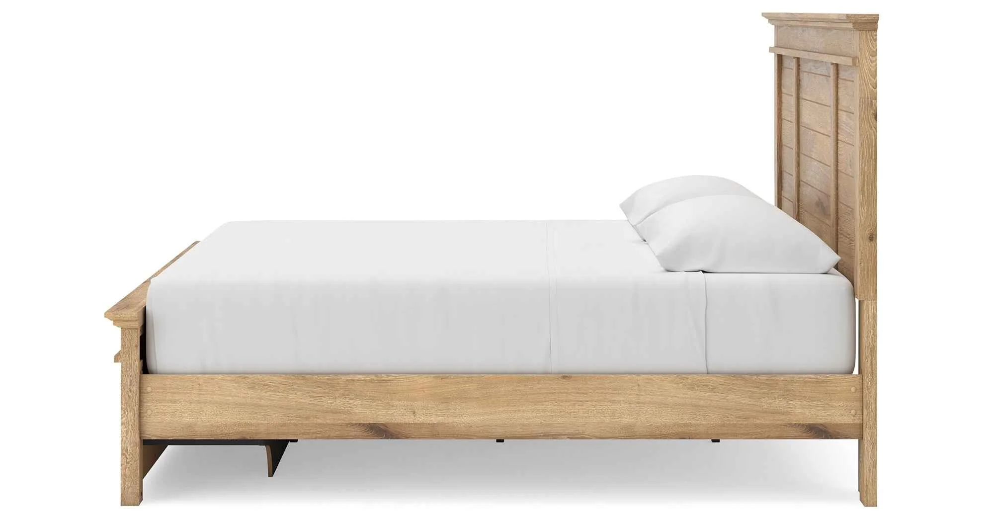 Makidern Tan King Panel Storage Bed - Image 8