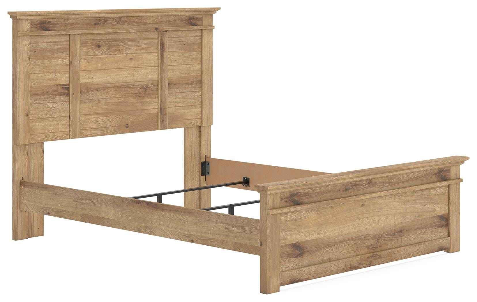 Makidern Tan Queen Panel Bed - Image 13