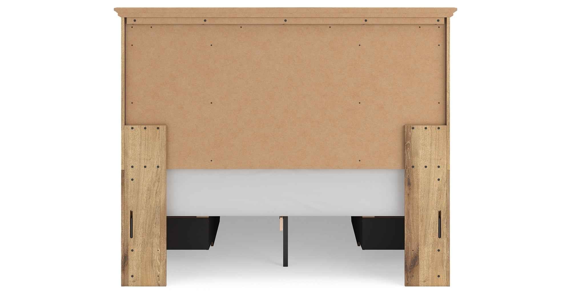 Makidern Tan Queen Panel Storage Bed - Image 8
